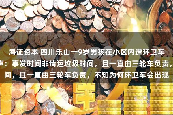 海证资本 四川乐山一9岁男孩在小区内遭环卫车碾轧身亡，多位业主发声：事发时间非清运垃圾时间，且一直由三轮车负责，不知为何环卫车会出现